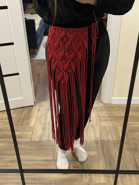 Етно пояс макраме Припинда