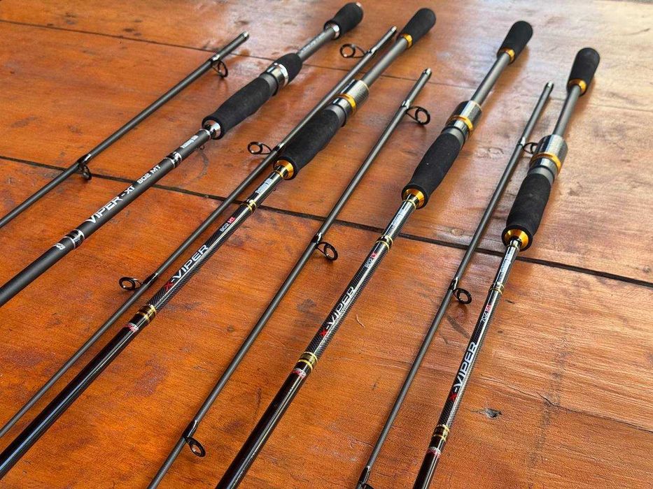 Спінінг лайтовий/Медіум Viper 2,1м-2.4м 3-15/5-25г