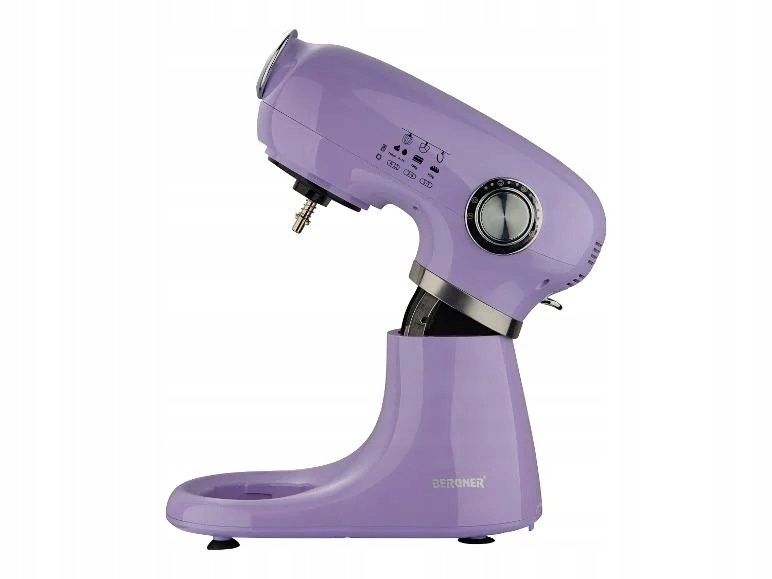 Robot kuchenny Retro Mikser Z Misą 1000 W BERGNER Lawendowy