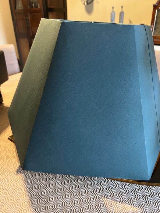 Abajur hexagonal de 50 cm