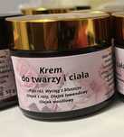 Krem do twarzy i ciała smalec gęsi łój wołowy wit D bluszcz pantenol