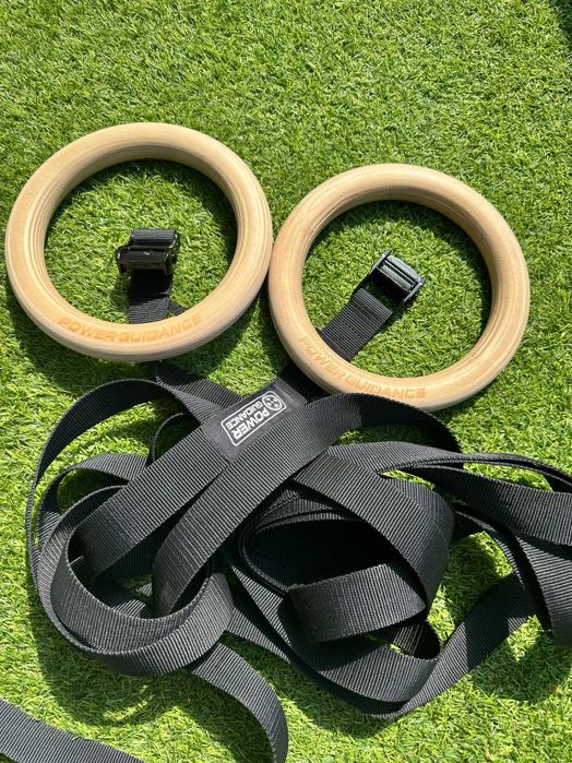 POWER GUIDANCE Pierścienie gimnastyczne z regulowanymi paskami