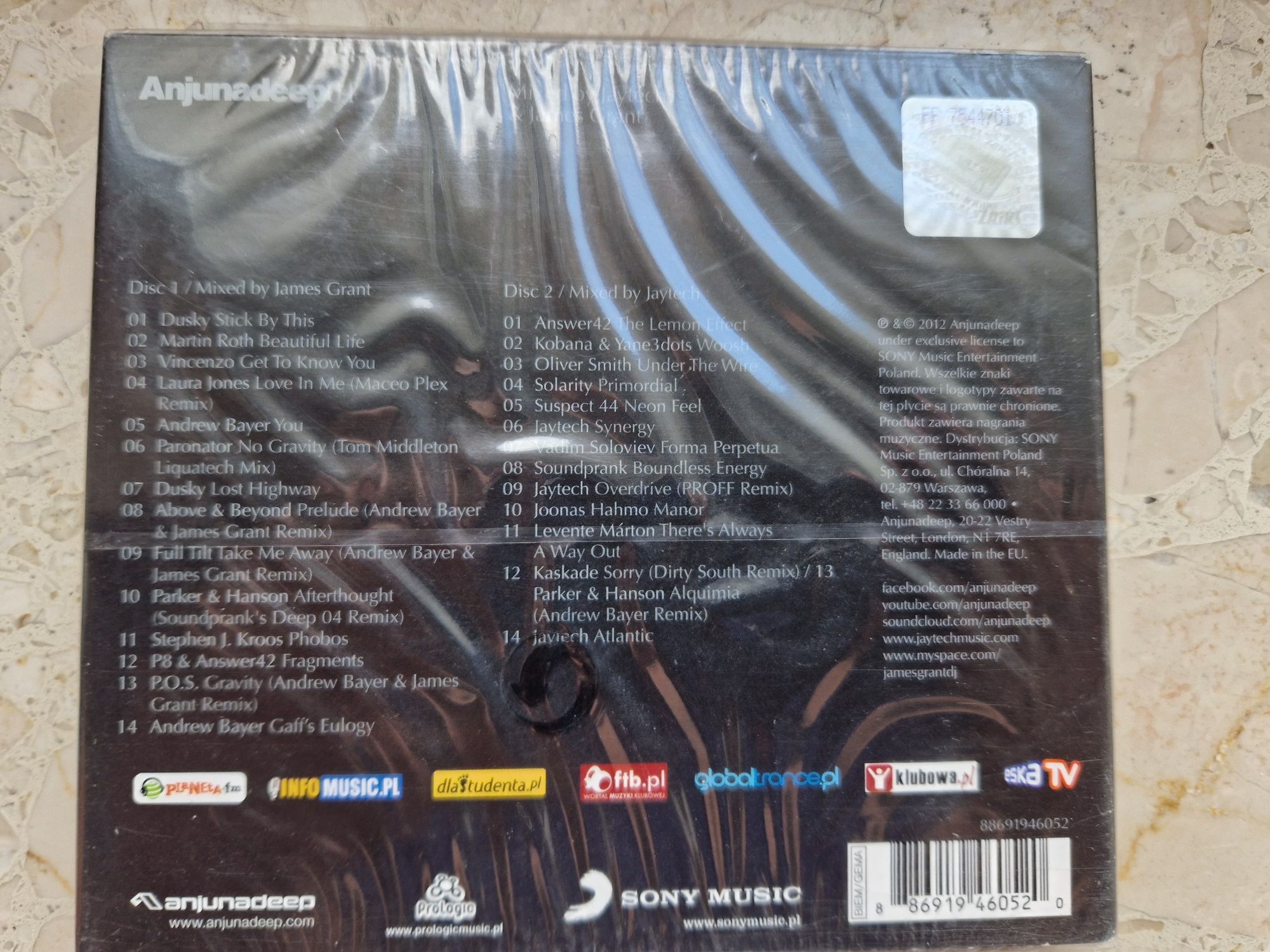 Anjunadeep 04 płyta CD