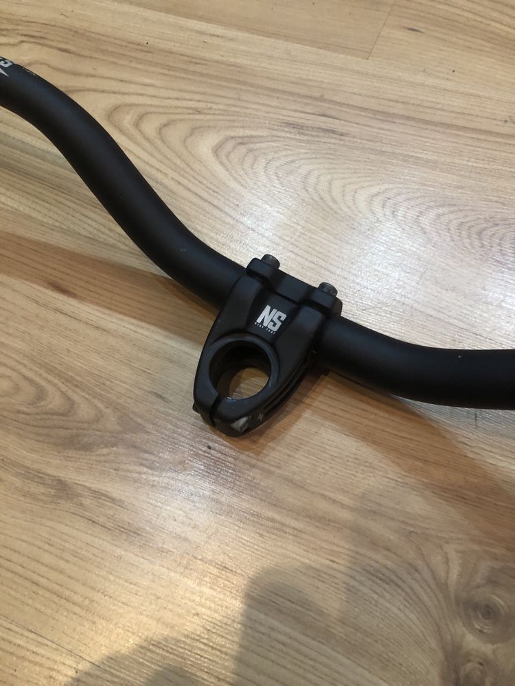Kierownica ns bikes + mostek ns bikes kokpit dirt