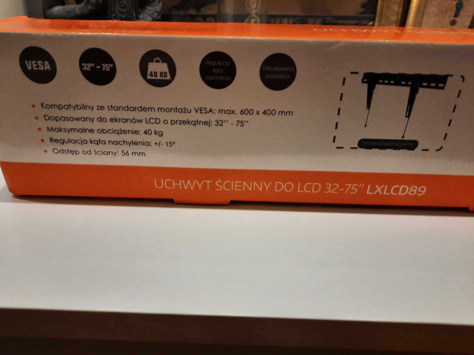 uchwyt ścienny do telewizora LCD 32-75" LXLCD89 VESA 40 KG