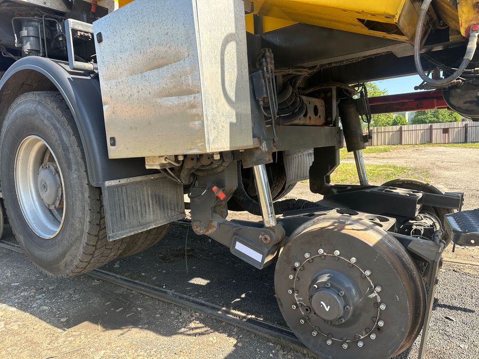 MERCEDES Podnośnik/Podest do TRAKCJI - dwudrożny dwudrogowy szynowy