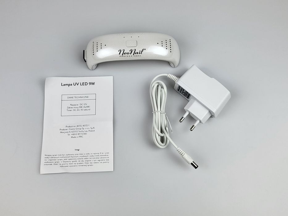 Lampa Led NeoNail Professional Mini 9W do lakierów hybrydowych