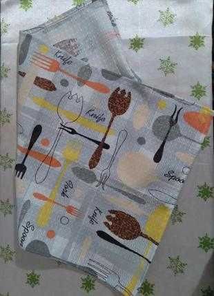 Рушник кухонний вафельний