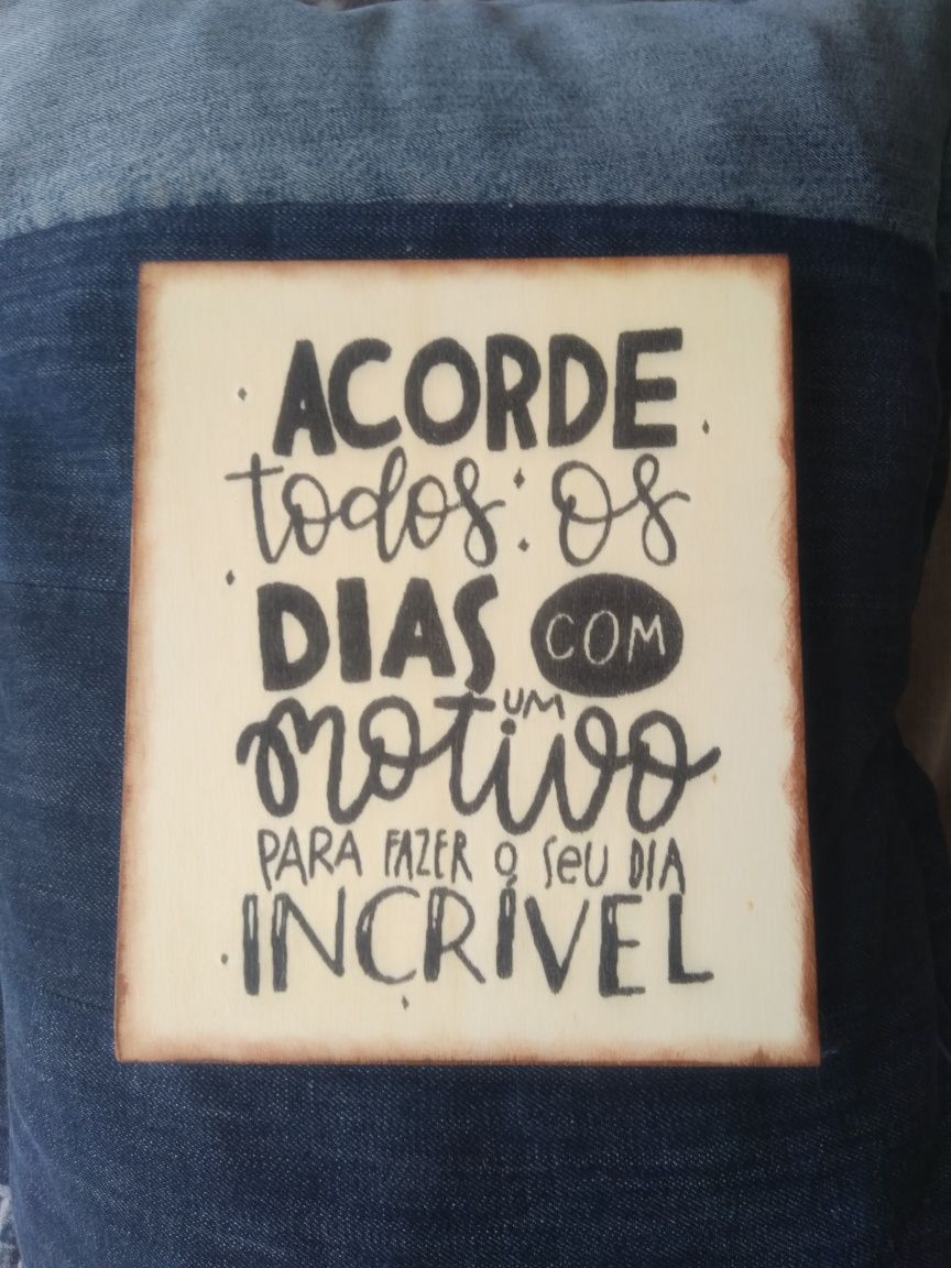 2 Placas para decorar
