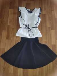 Школьная форма. (блузка, юбка и рубашка)