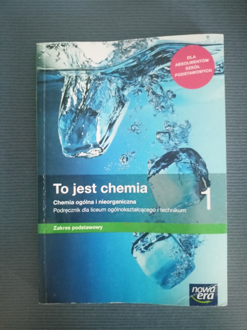 To jest chemia 1 zakres podstawowy