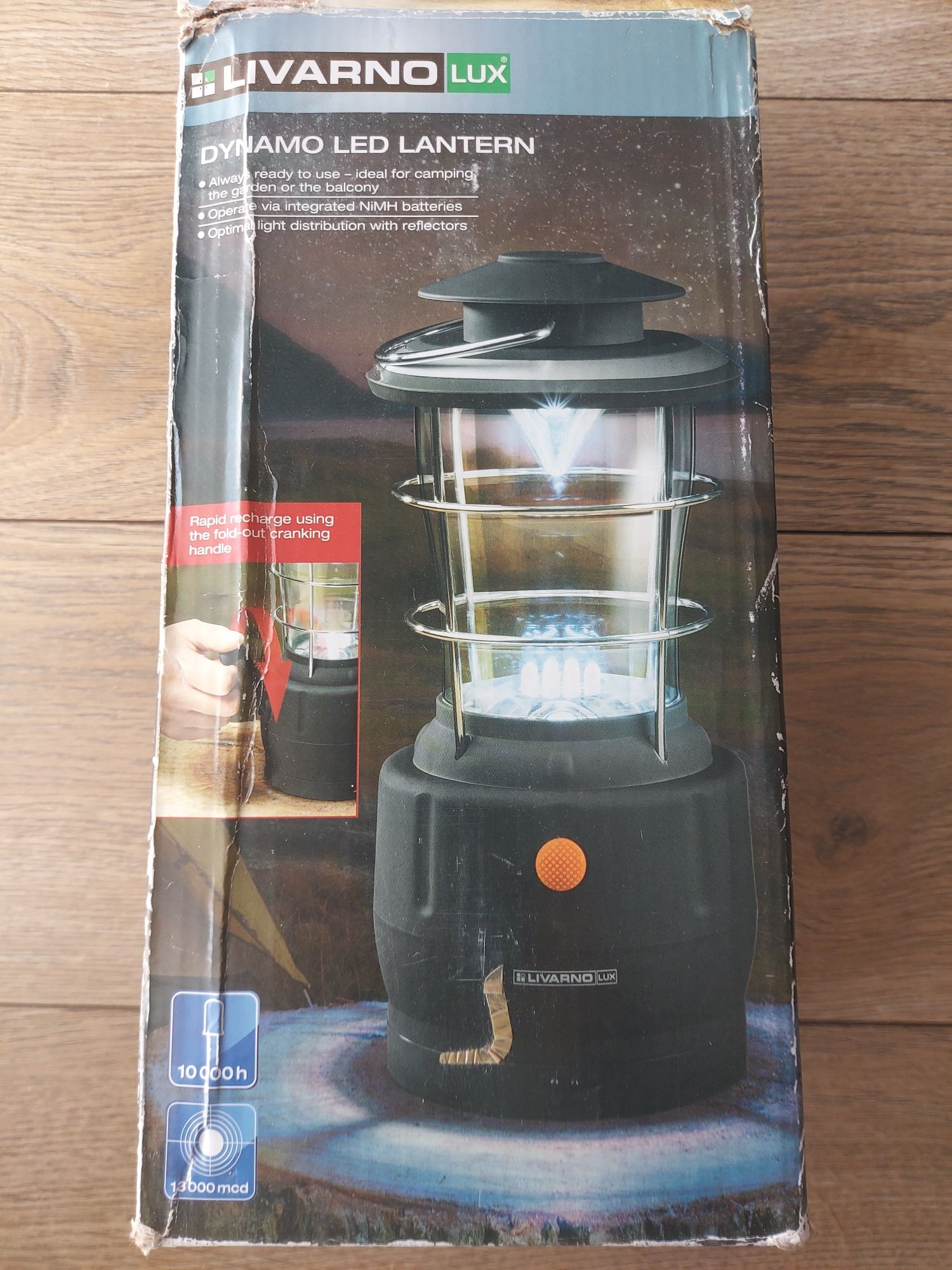 Lampka LED na dynamo