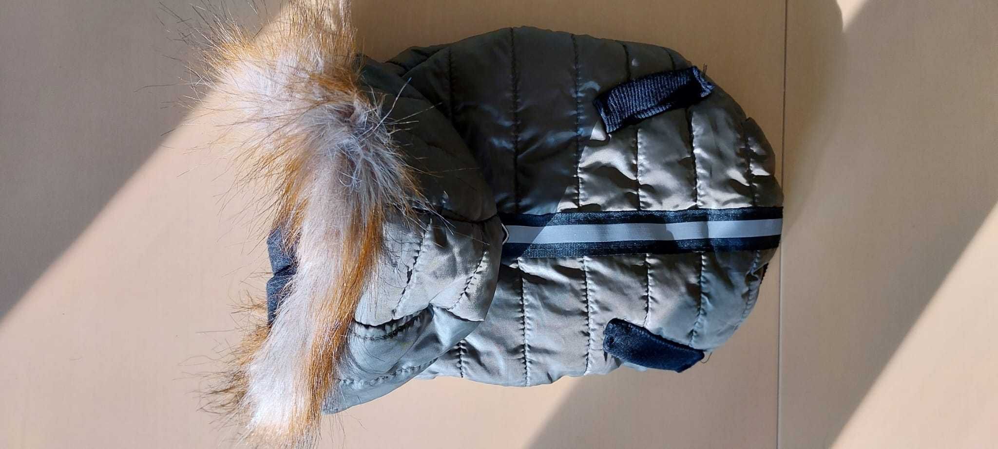Ubranko kurtka dla psa 27 cm ortalion polar