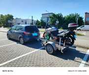 Przyczepka do motocykla 7 dni w tygodniu 750 DMC  bez kaucji Chałupy