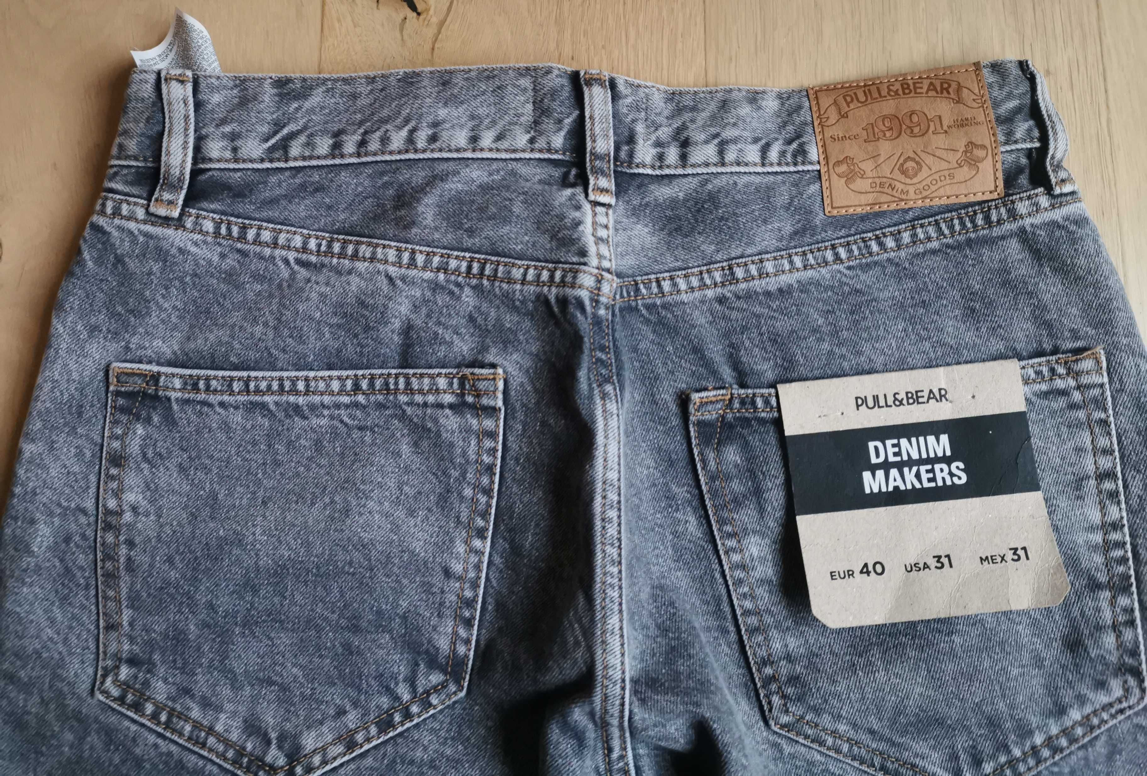 Spodnie męskie Pull&Bear rozmiar 40