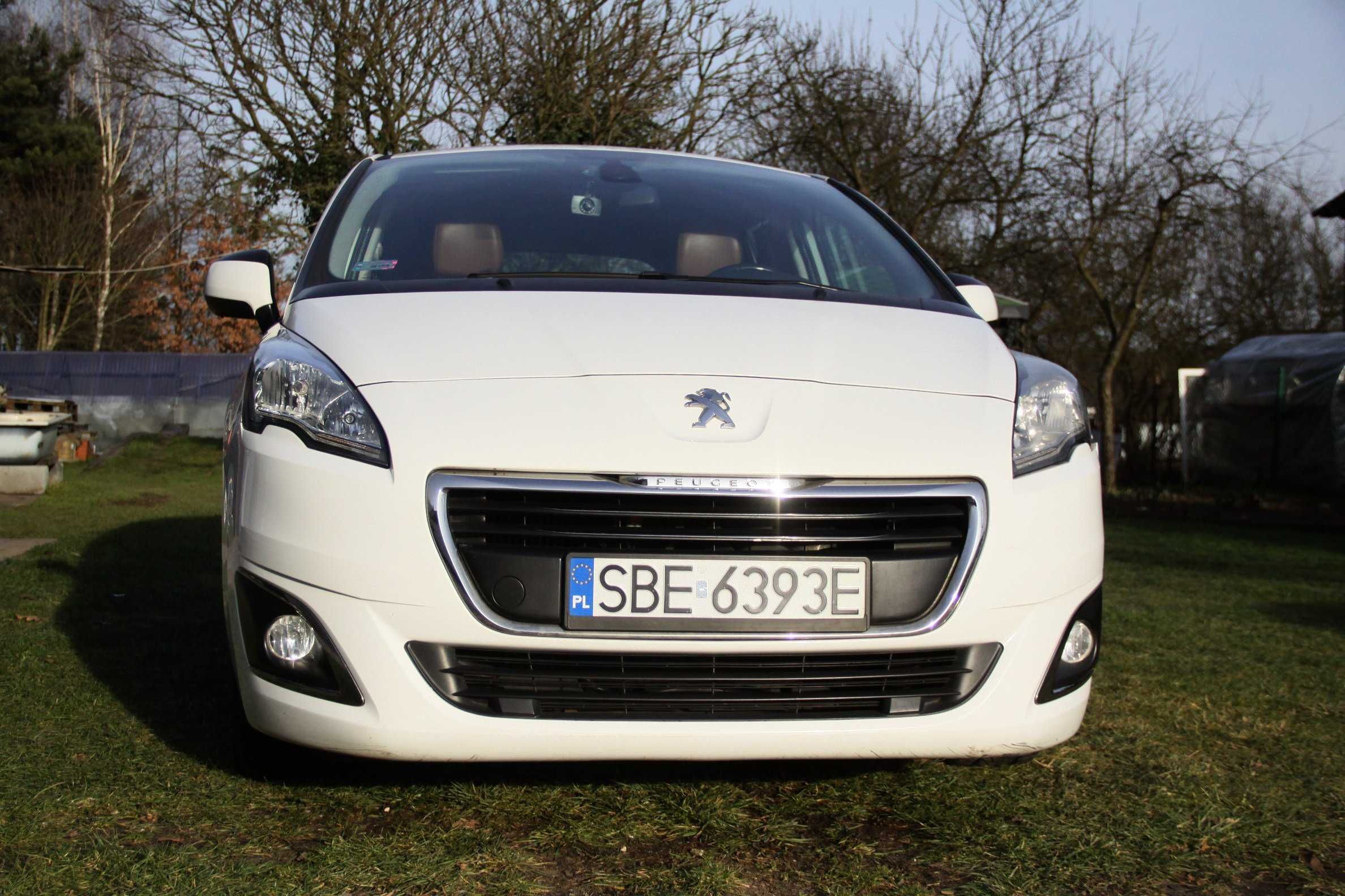 Peugeot 5008, automat, 2015r, 7-osobowy