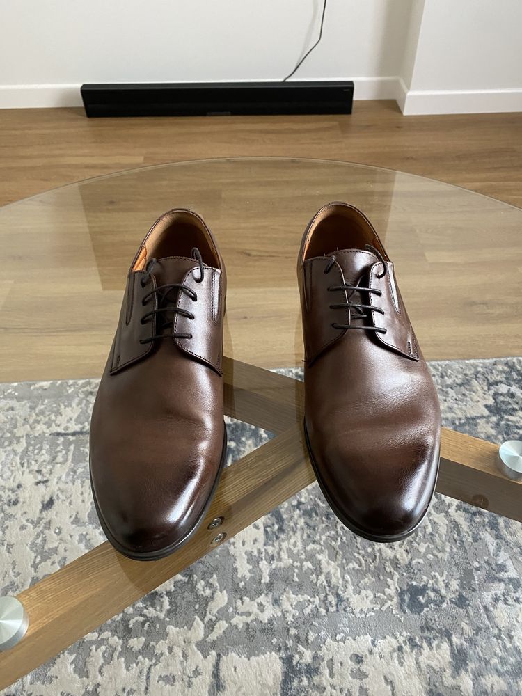 Мужские коричневые туфли Conhpol
