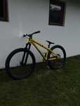 Ns bikes decade v2 yellow splash (rower dirt)