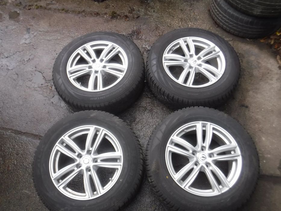 Nissan X Trail X-Trail T32 Qashqai  2014&lt; alufelgi jak now opony zimowe zima 17 FALKEN 225/65/17