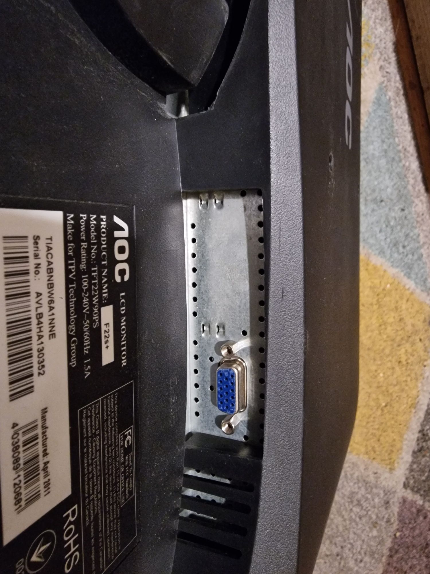 Monitor AOC opis!