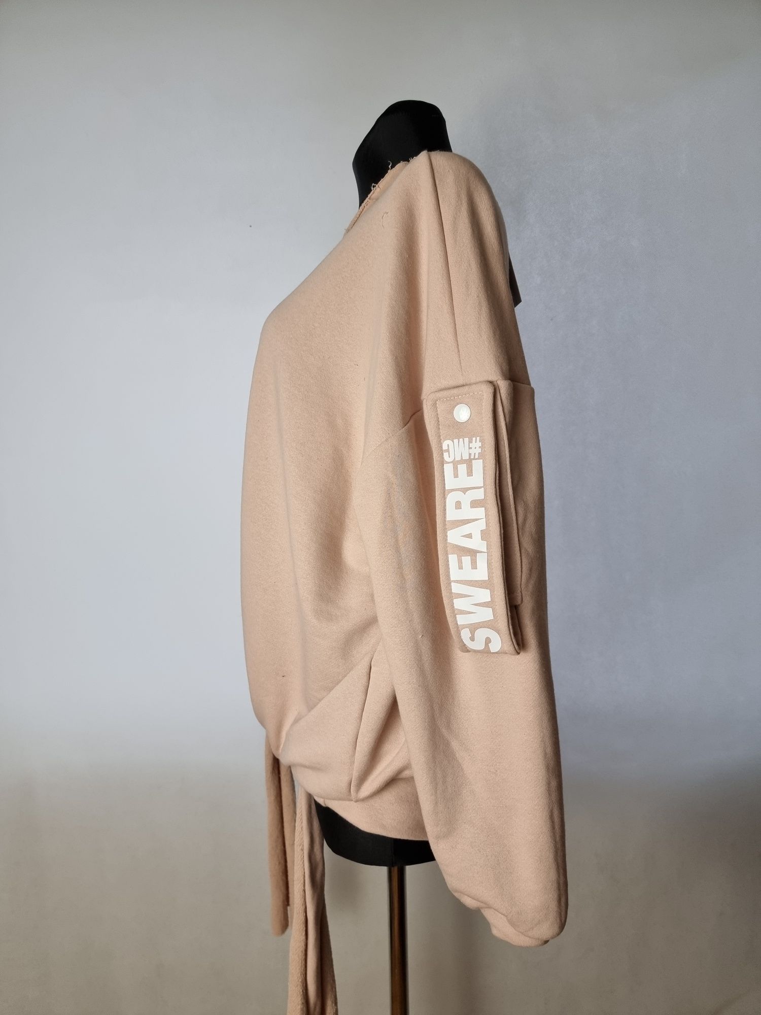 137 Bluza damska Miss City puder/beż r.uni od XL do 4XL Melekmonika85