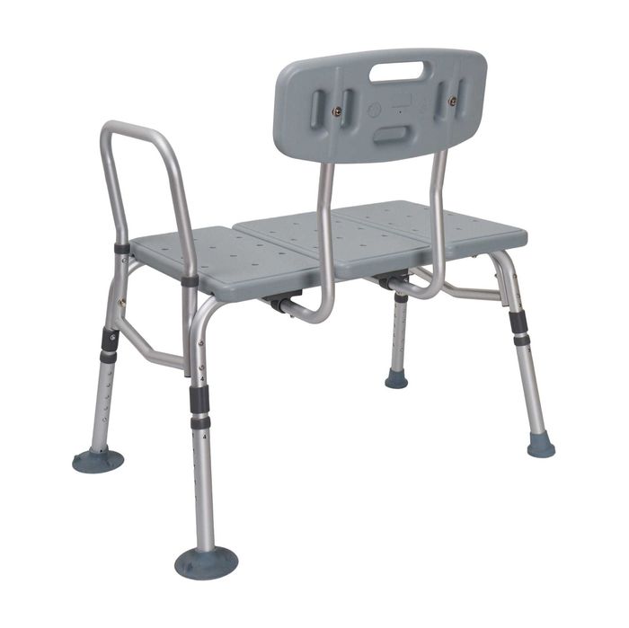 Ławka do wanny z oparciem do kąpieli dla osoby niepełnosprawnej