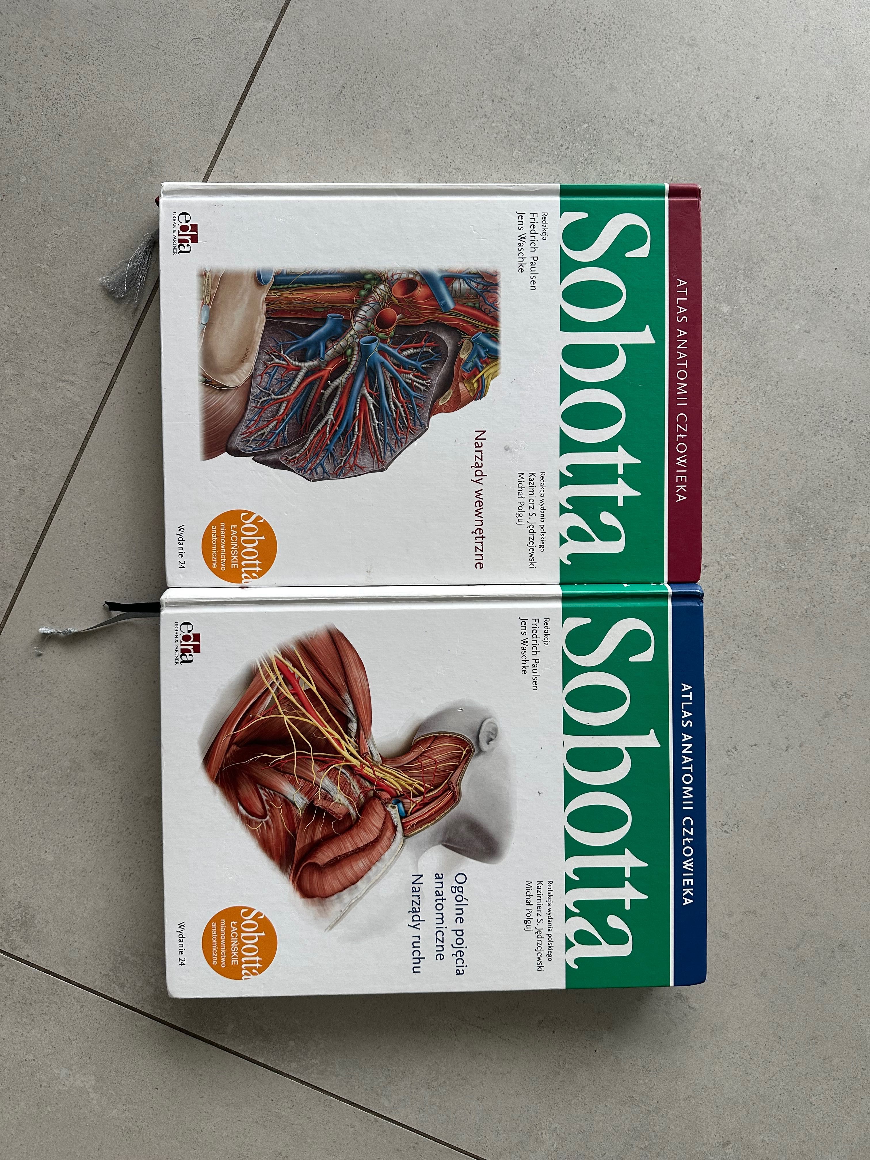 Atlas anatomii człowieka Sobotta