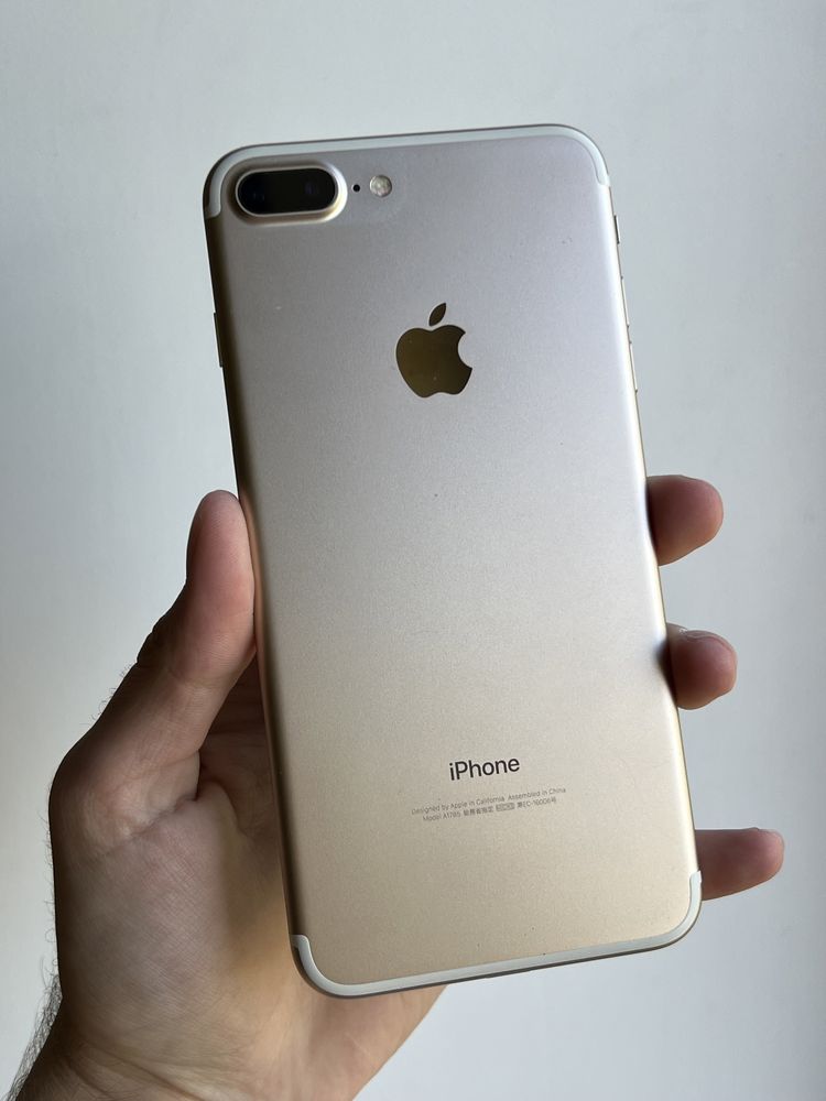 iPhone 7 Plus 128 Gb Gold Neverlock идеальное состояние