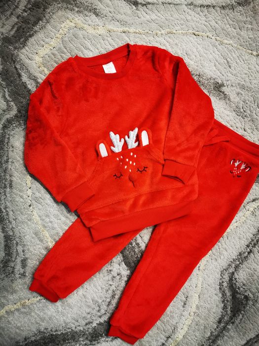 Piżama polarowa świąteczna 104