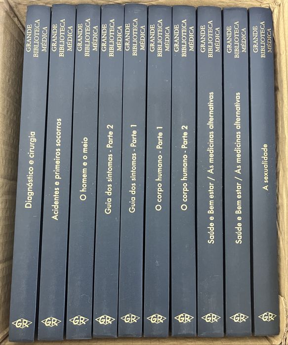 GRANDE BIBLIOTECA MÉDICA (9 volumes)