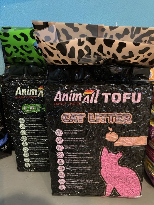 Соєвий наповнювач для кошачих туалетів