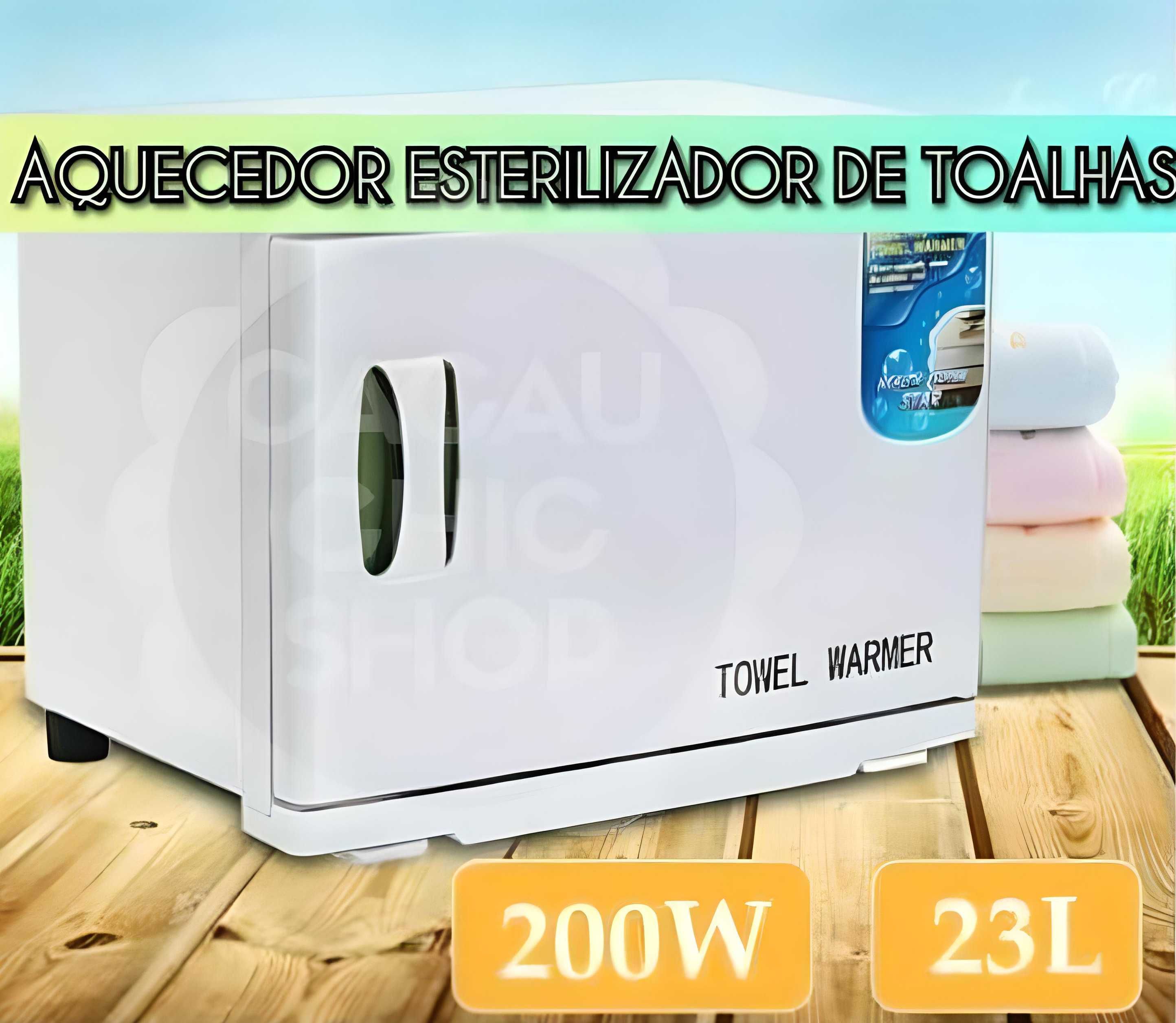 Aquecedor e Esterilizador de Toalhas Cabeleireiro Barbeiro Estética