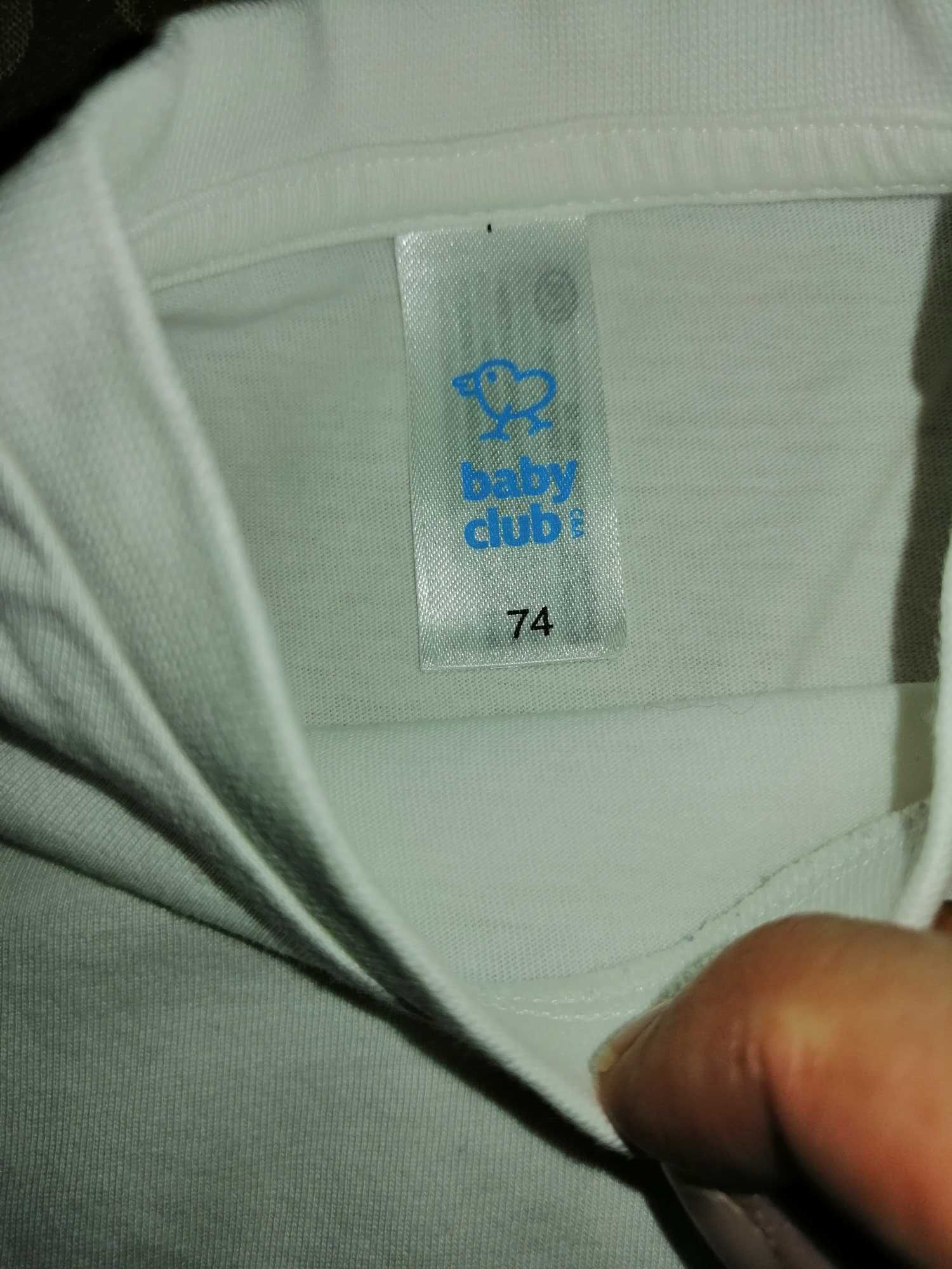2 camisolas manga comprida, zippy, 6-9 meses