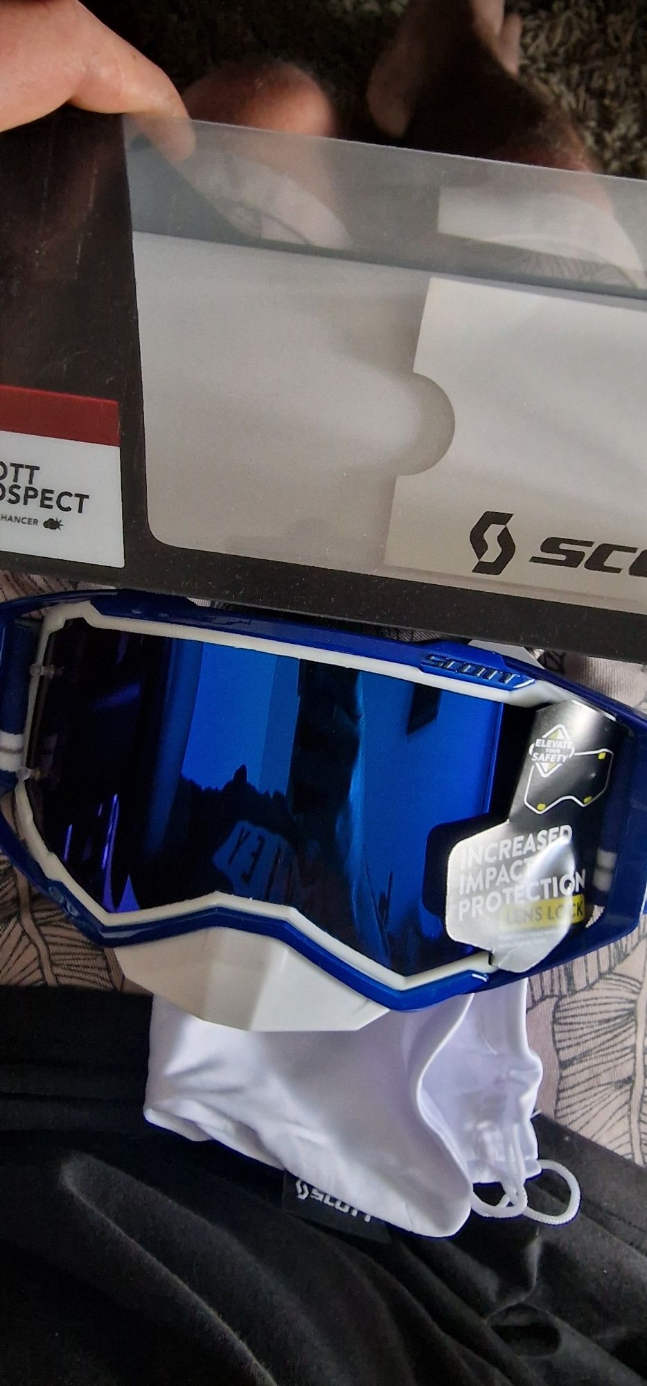 Gogle scott motocross downhill enduro fox racing
