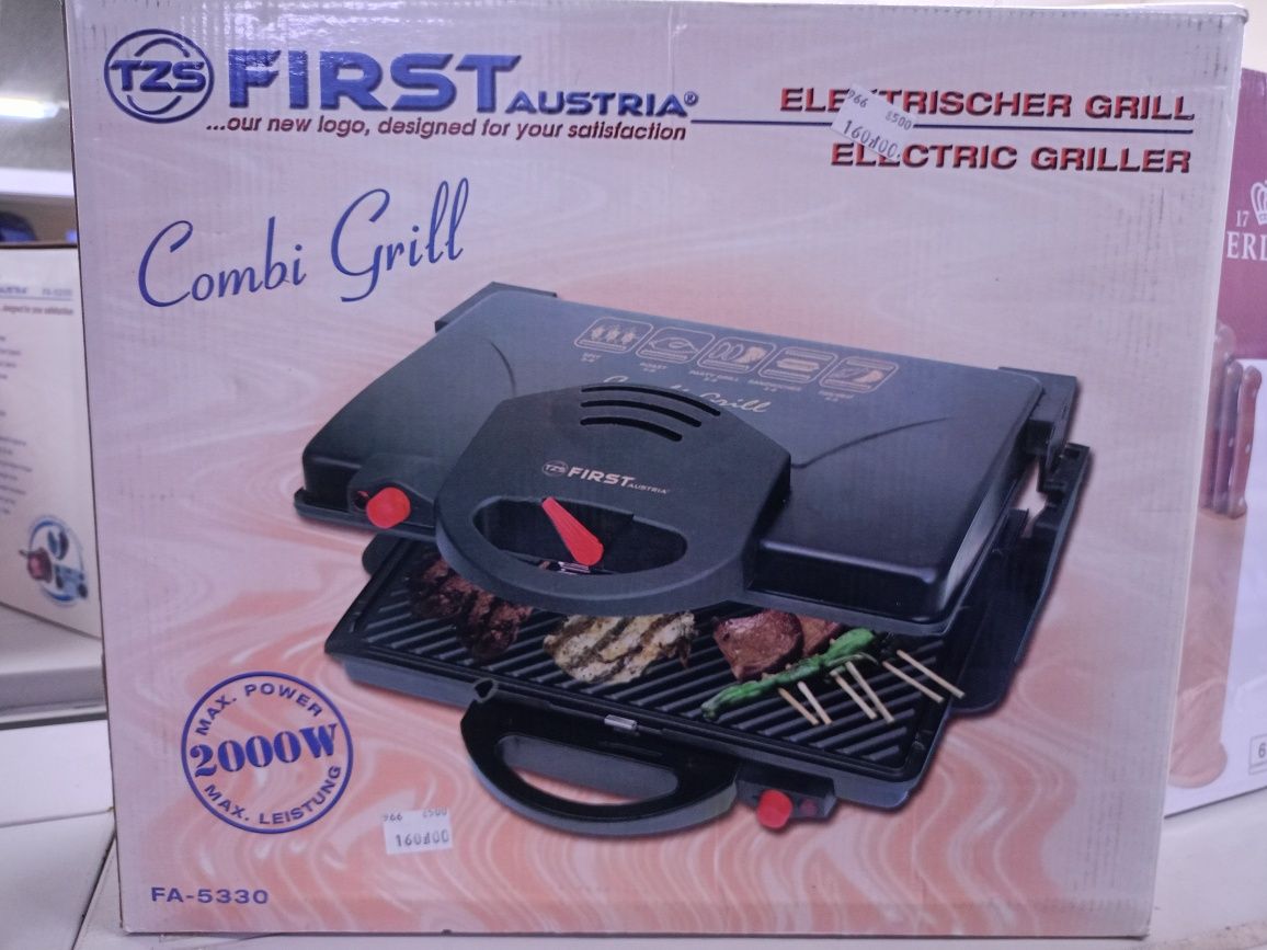 Toster grill opiekacz SANDWICH XXL FIRST AUSTRIA nieprzywierający duży
