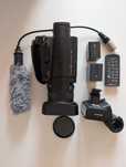 Filmadora Sony 4K FDR-AX700 + Kit de Áudio Profissional