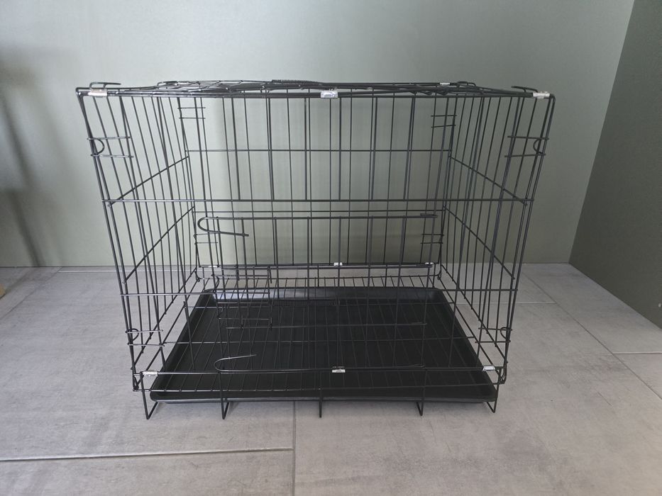 Klatka kennelowa dla zwierząt kojec dla psa kota XS 50 x 42 x 34 cm