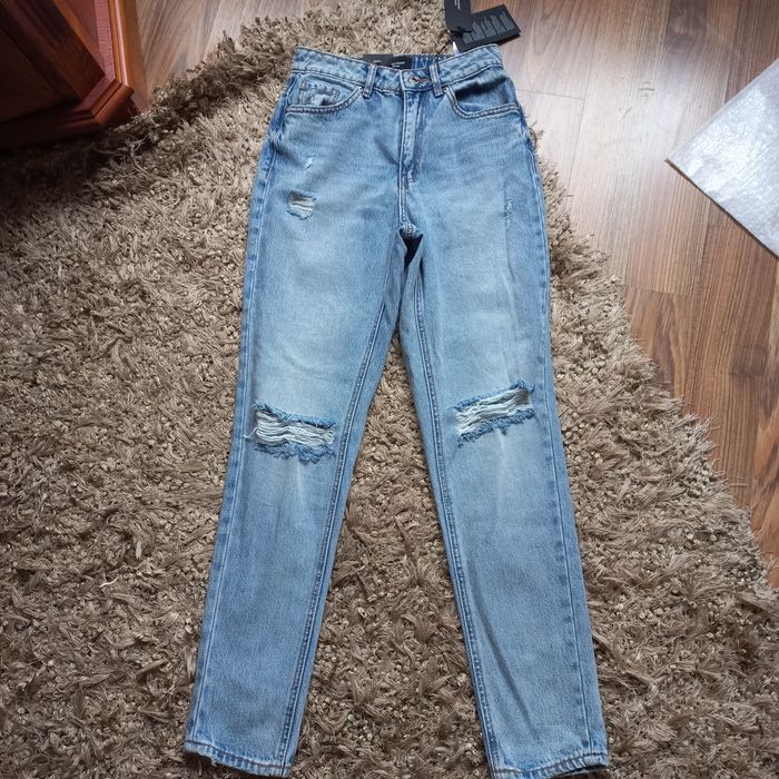 Spodnie jeansowe vero moda denim nowe z metką