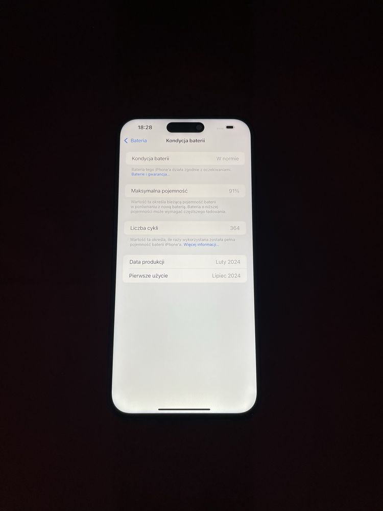 iPhone 15 Pro Max 256gb - Na Gwarancji - Jak Nowy