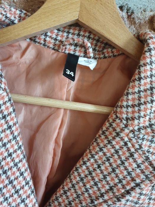 Żakiet w pepitkę * H&M