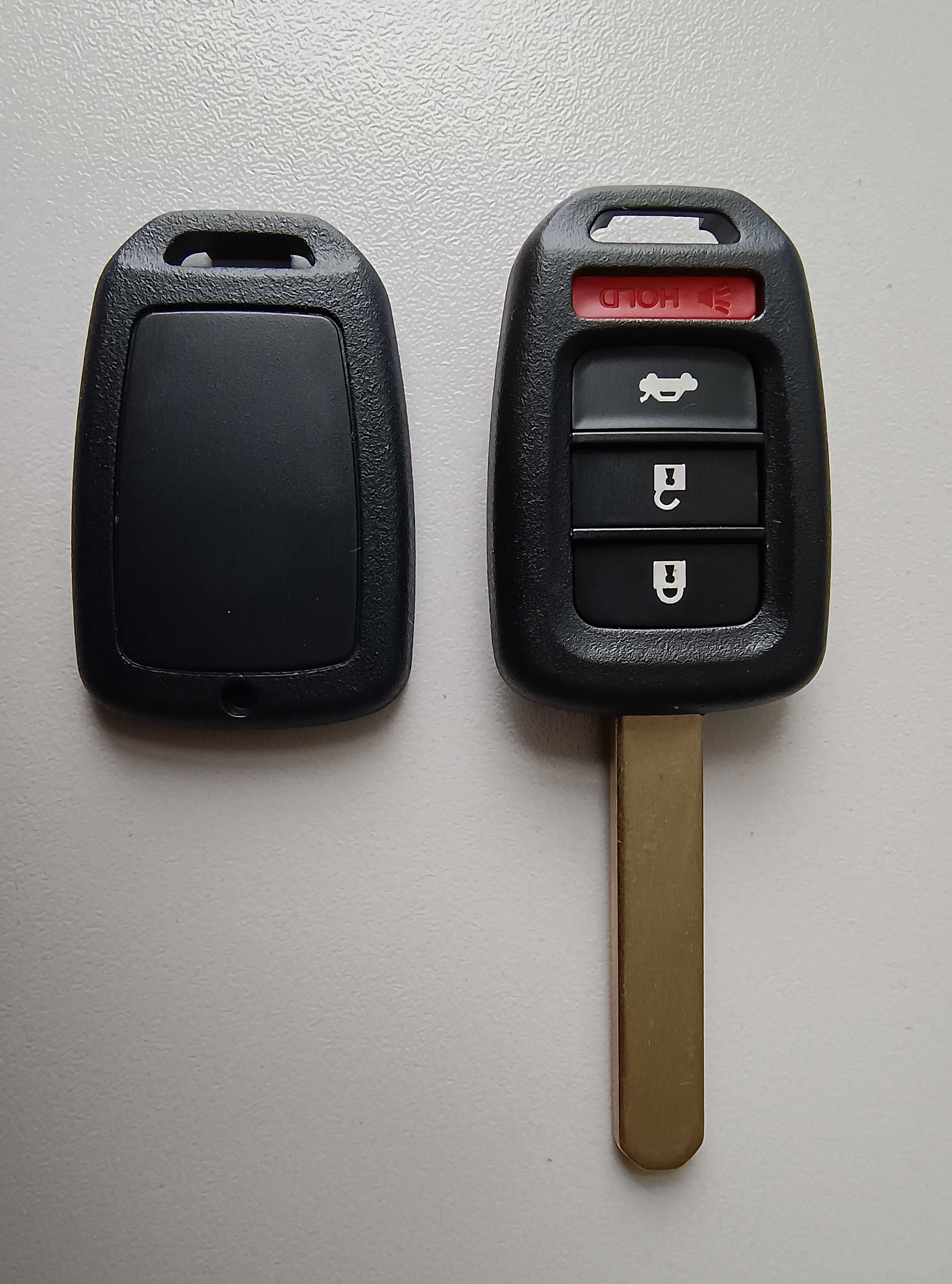 Корпус ключа HONDA Civic Accord CR-V та інші, 3+1 КНОПКИ, лезо HON66