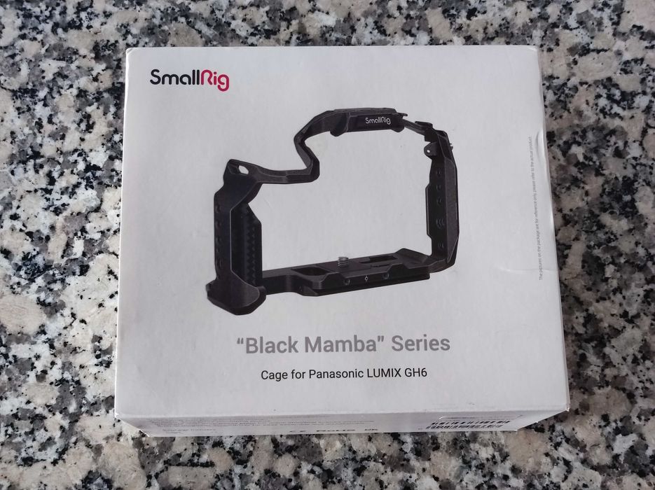 Cage Smallrig Panasonic / Lumix GH6 e GH7 versão Black Mamba