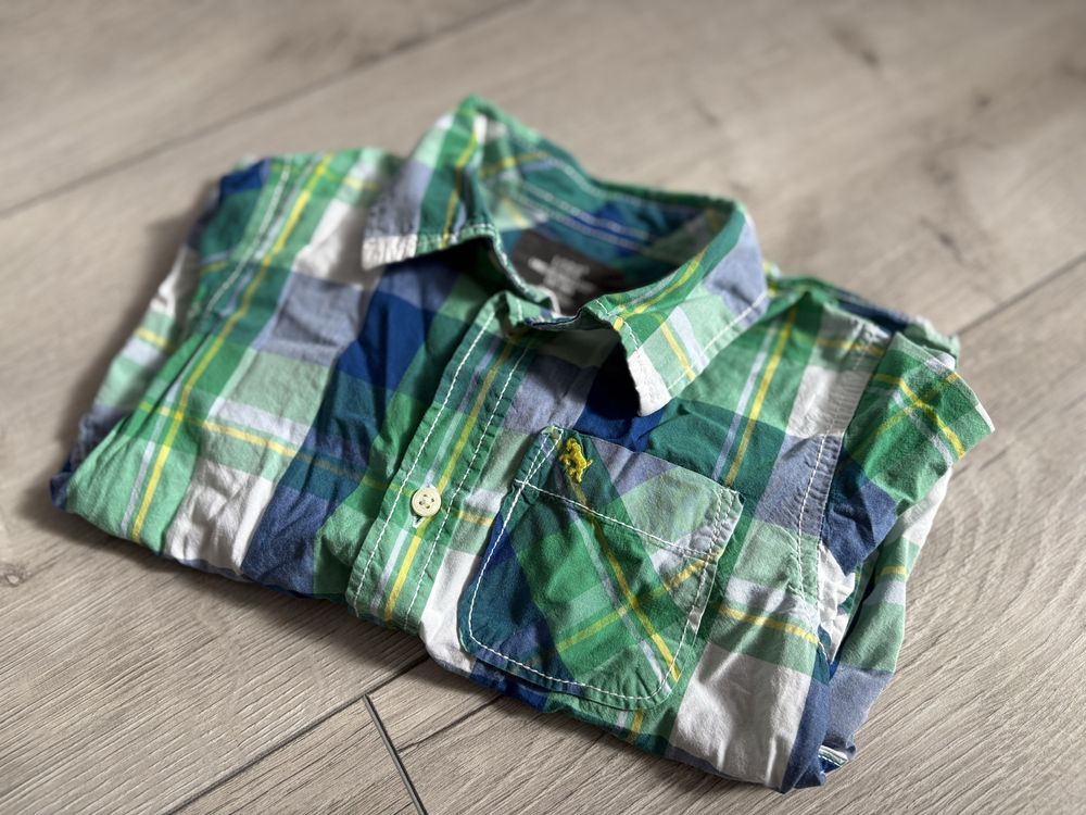 Koszula dziecięca w kratę H&M rozm. 104 Koszula chłopiec