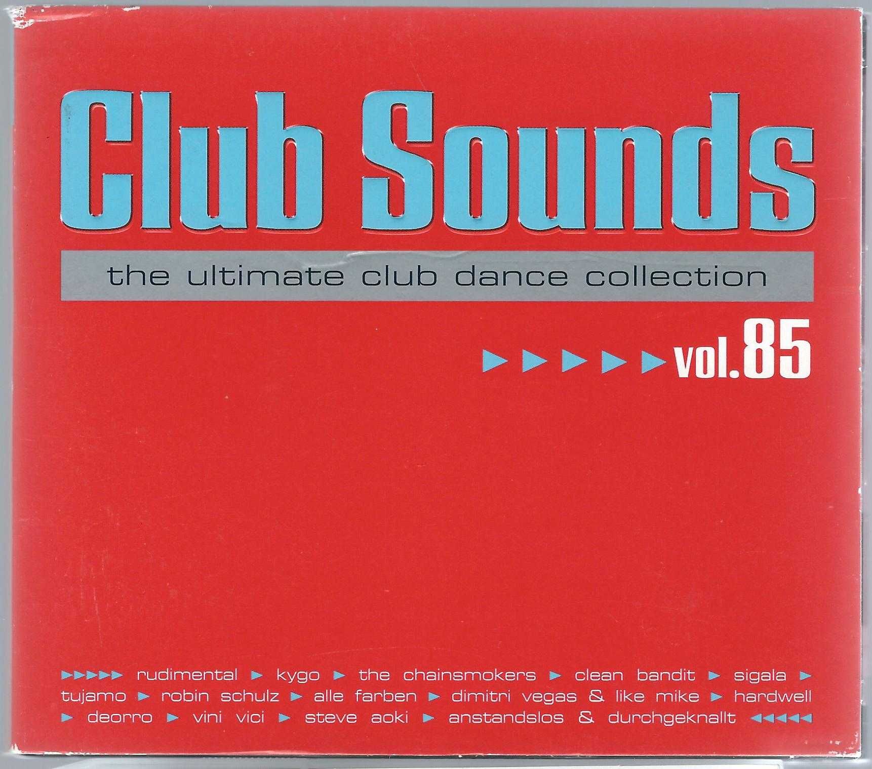 3 CD - Club Sounds Vol. 85 (2018) (Sony Music) (Digipak)