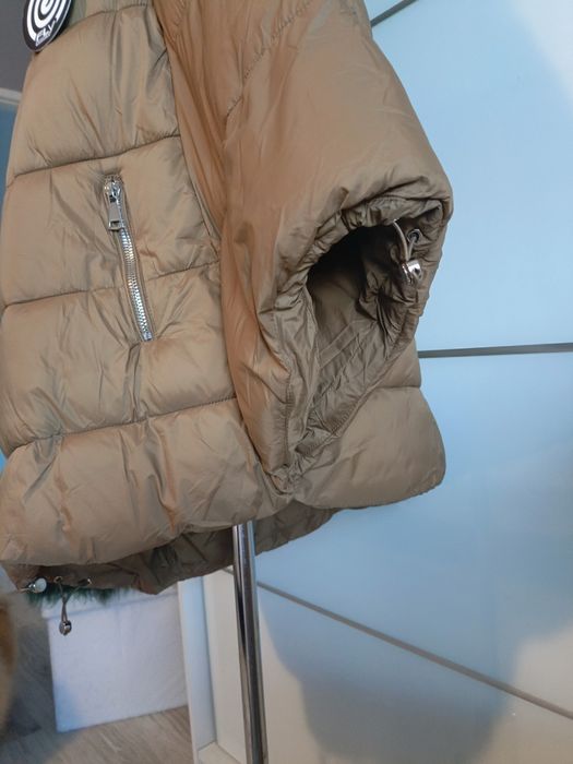 Piękna kurtka / ponczo jesienno zimowa r.M/L Nowa z metką