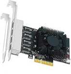 4-portowa karta sieciowa PCIe Ethernet