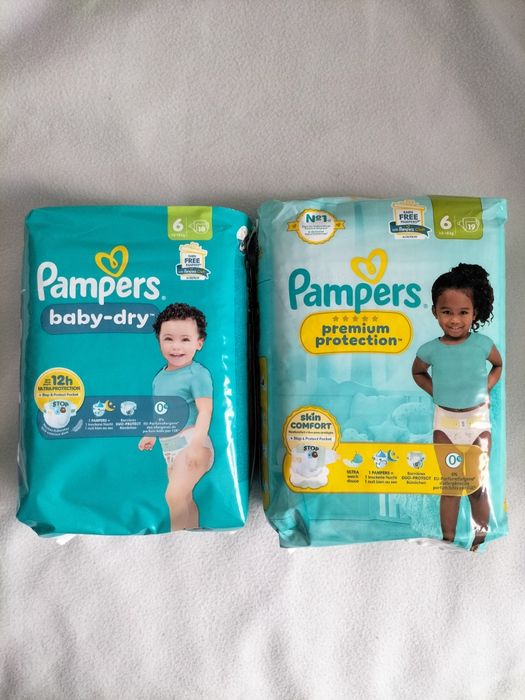 Нічні Трусики - підгузки Huggies 4-7 років та підгузки Pampers 6 та 7