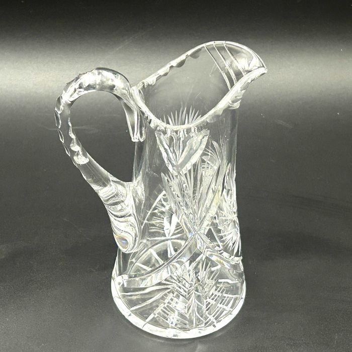 Dzbanek kryształowy, styl: „American Brilliant Cut Glass ” piękny