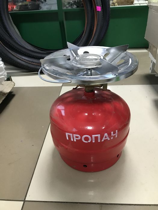 Газовий комплект балон + пальник (кемпінговий) 5л/8л/12л