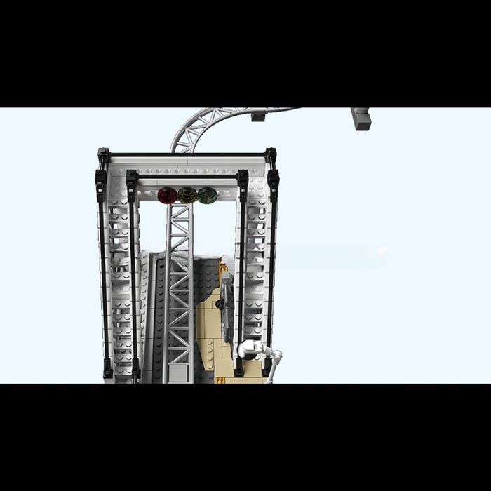 Klocki 1488 el. Urban kolejka miejska z pilotem Mould King 16052